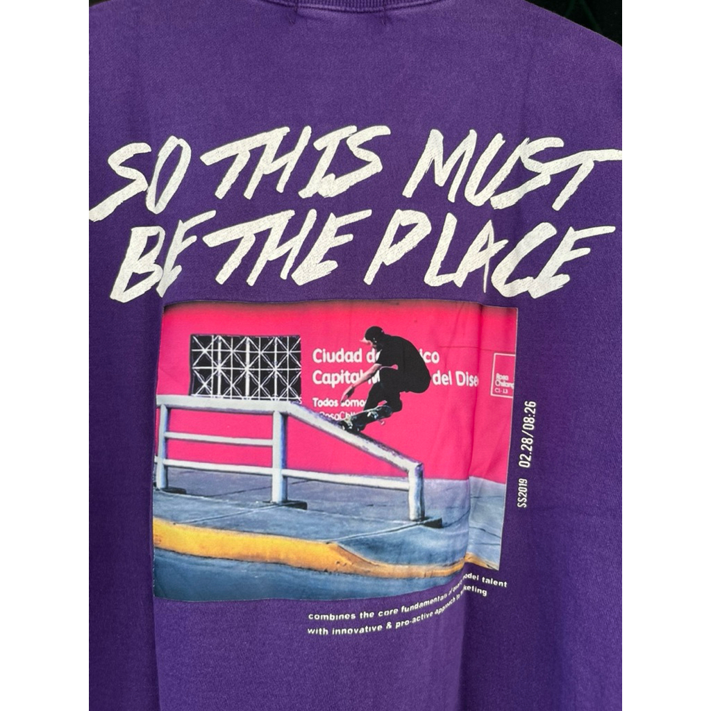 CREWNECK PRIA BKBT UNGU UK L