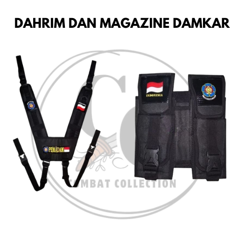 Sabuk ikatpingang Dahrim Damkar / Dahrim Pemadam / Dahrim Hitam Damkar / Dahrim Black