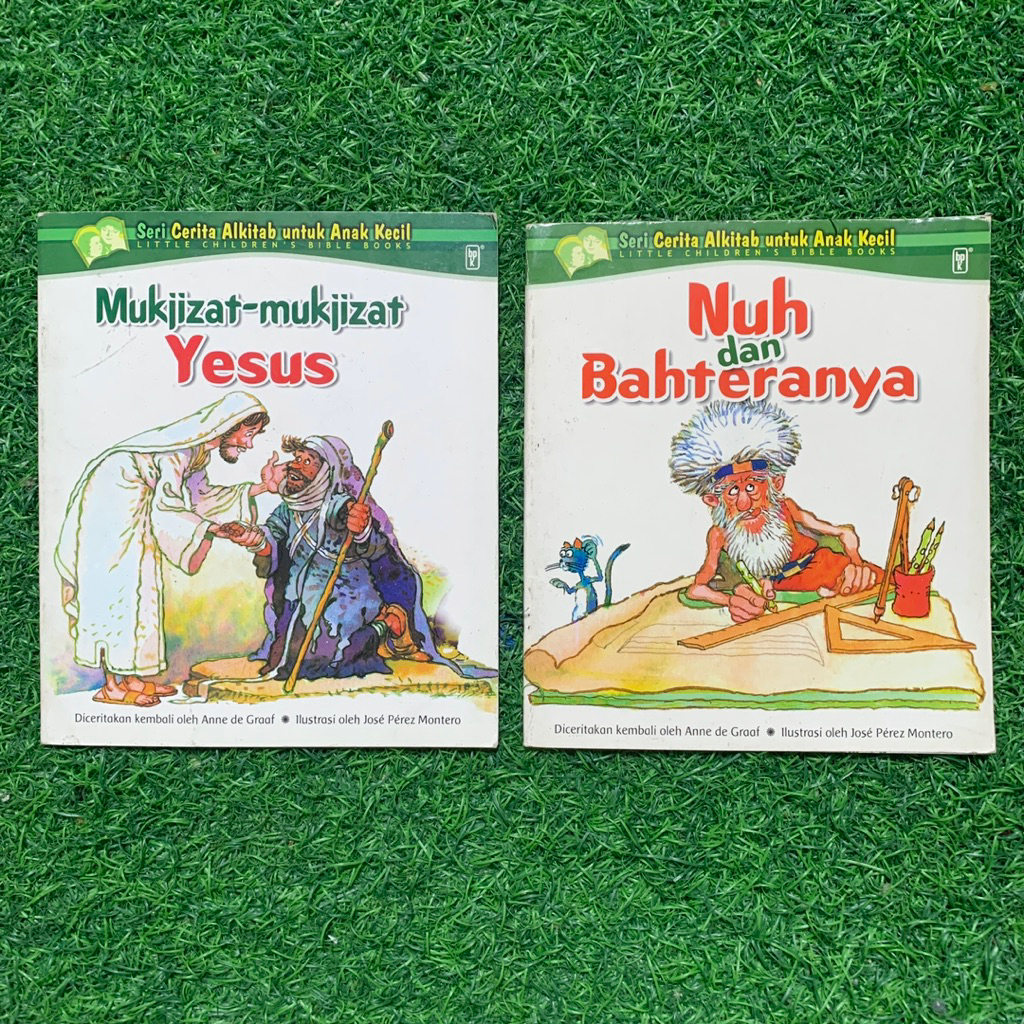 (Saturasi Preloved) Cerita Alkitab untuk Anak Kecil - Buku Cerita Anak
