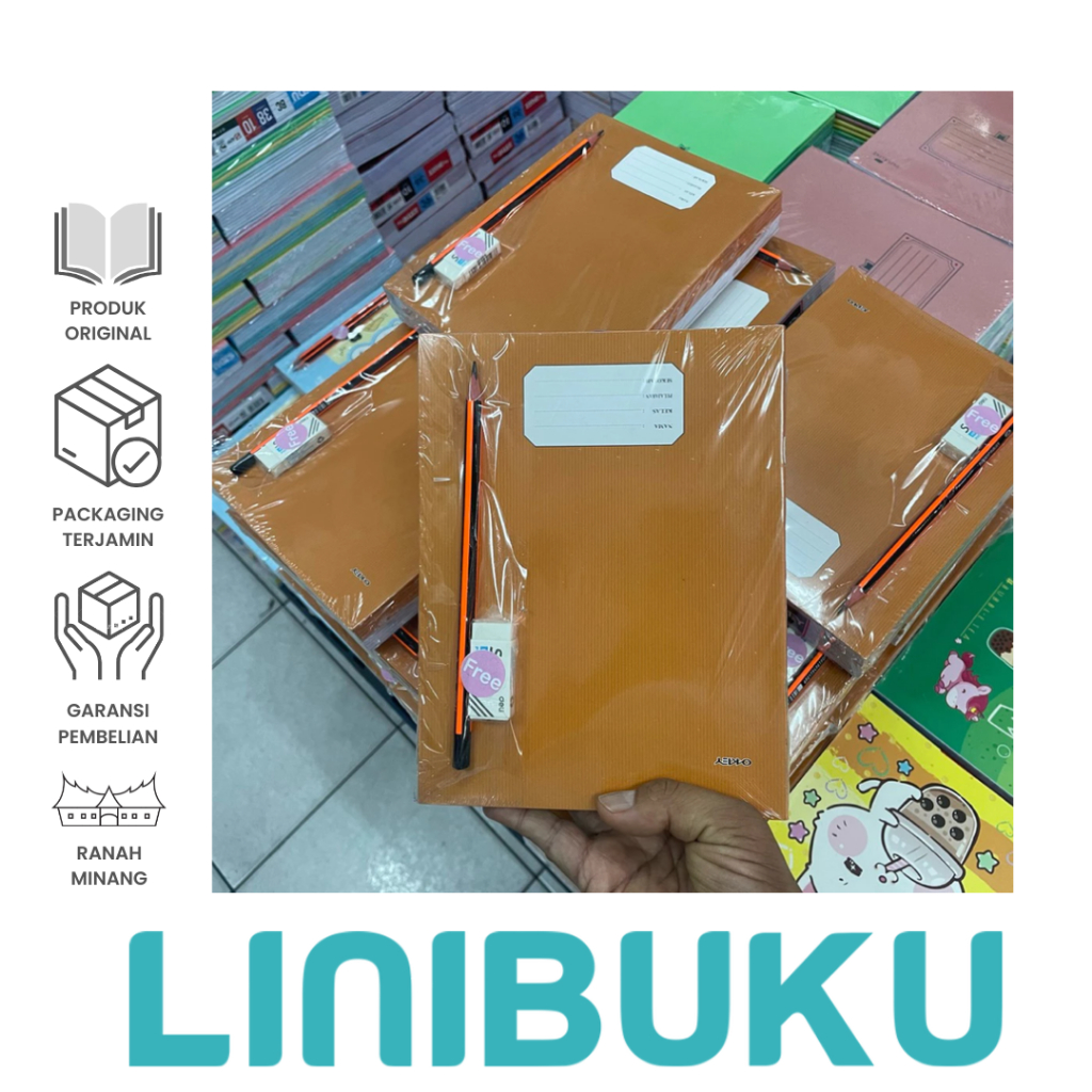 

Buku Tulis Okey Isi 38 Lembar Per Pak (10pcs) - ATK