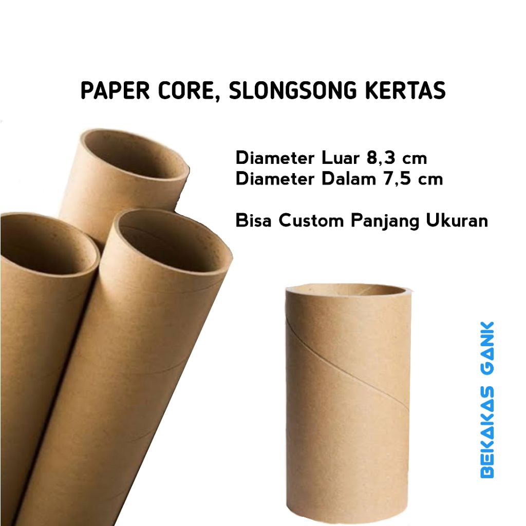 

Paper core / paper tube / slongsong kertas / alat packing / kertas bulat / kardus