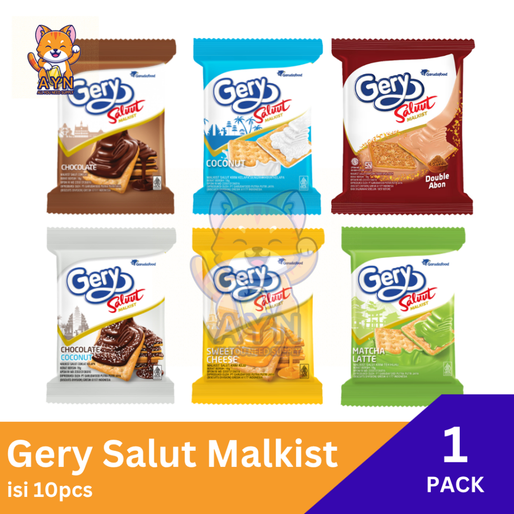 

Gery Malkist Salut Renceng [ 1 pack isi 10 pcs ]