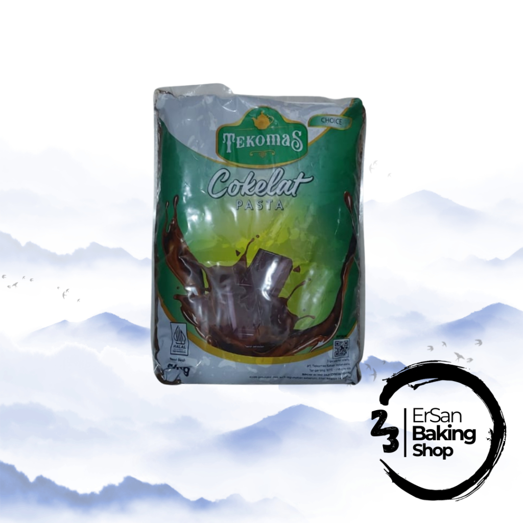 

Isian Coklat Tekomas/Tekomas Filling Pasta Cokelat Repack 1 Kg, 500gr, 250gr