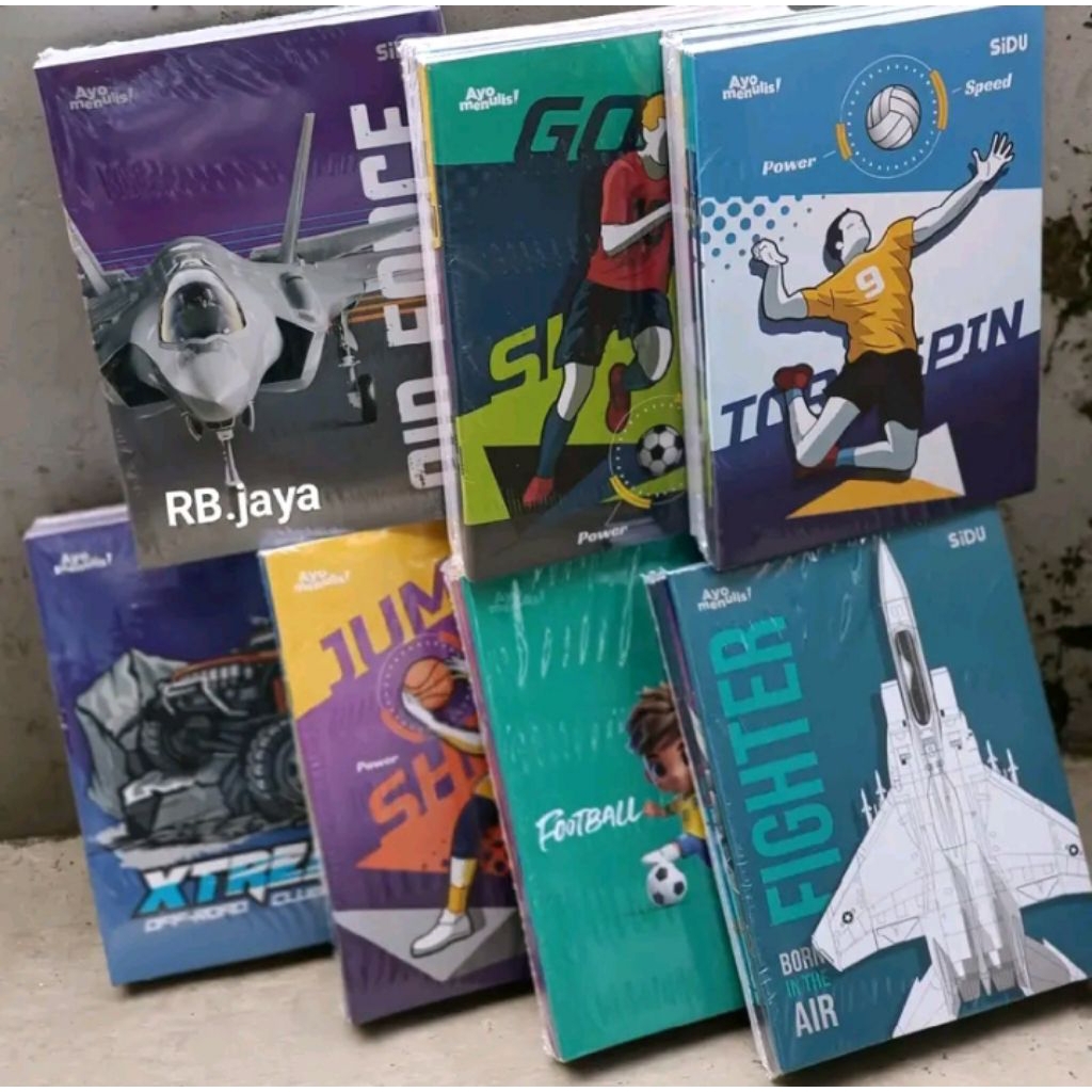 

buku sidu 1 pack isi 10 buku tulisan sindar dunia