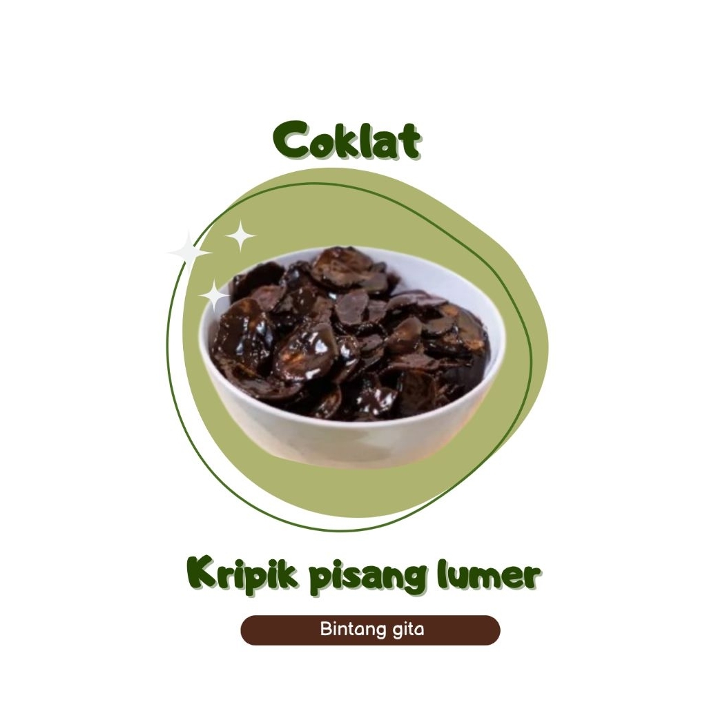 

pisang coklat lumer