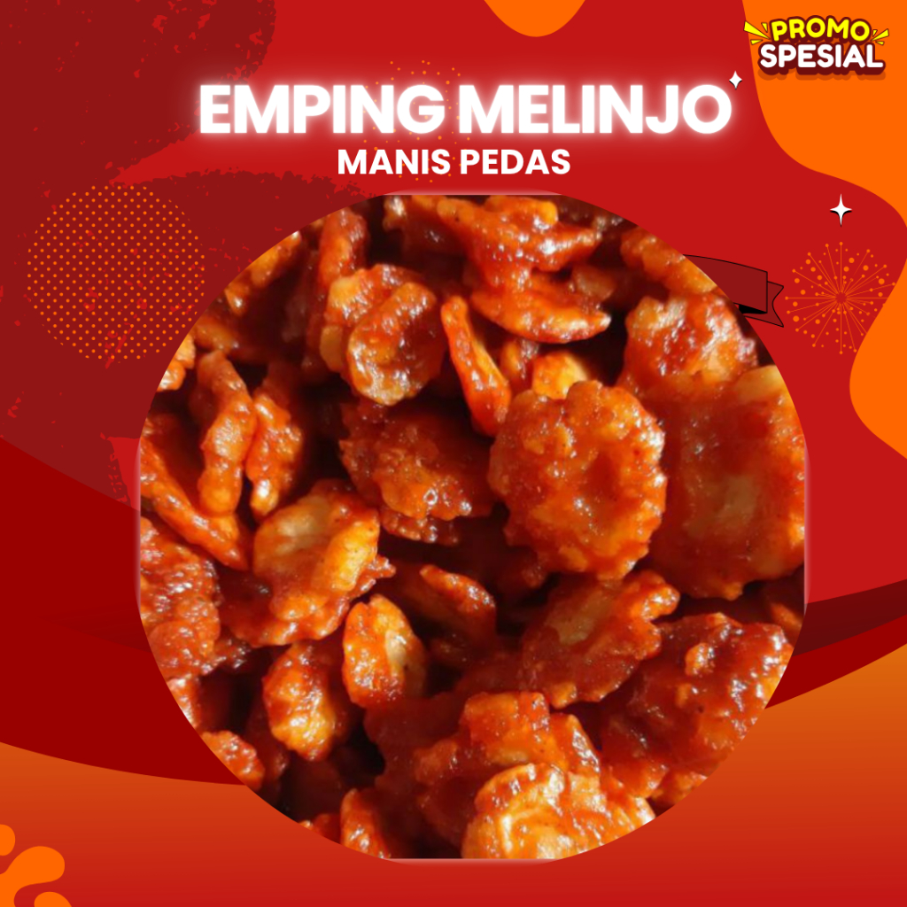 

Emping Melinjo Mlinjo Pedas Manis Renyah Enak 1kg Harga Pabrik Kualitas Super Tanpa Pengawet