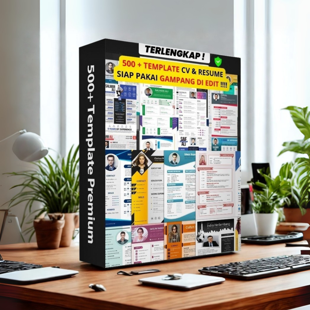 500+ Template CV & RESUME Premium (New) - CV Resume Curiculum Vitae Lamaran Kerja - CV ATS Bonus