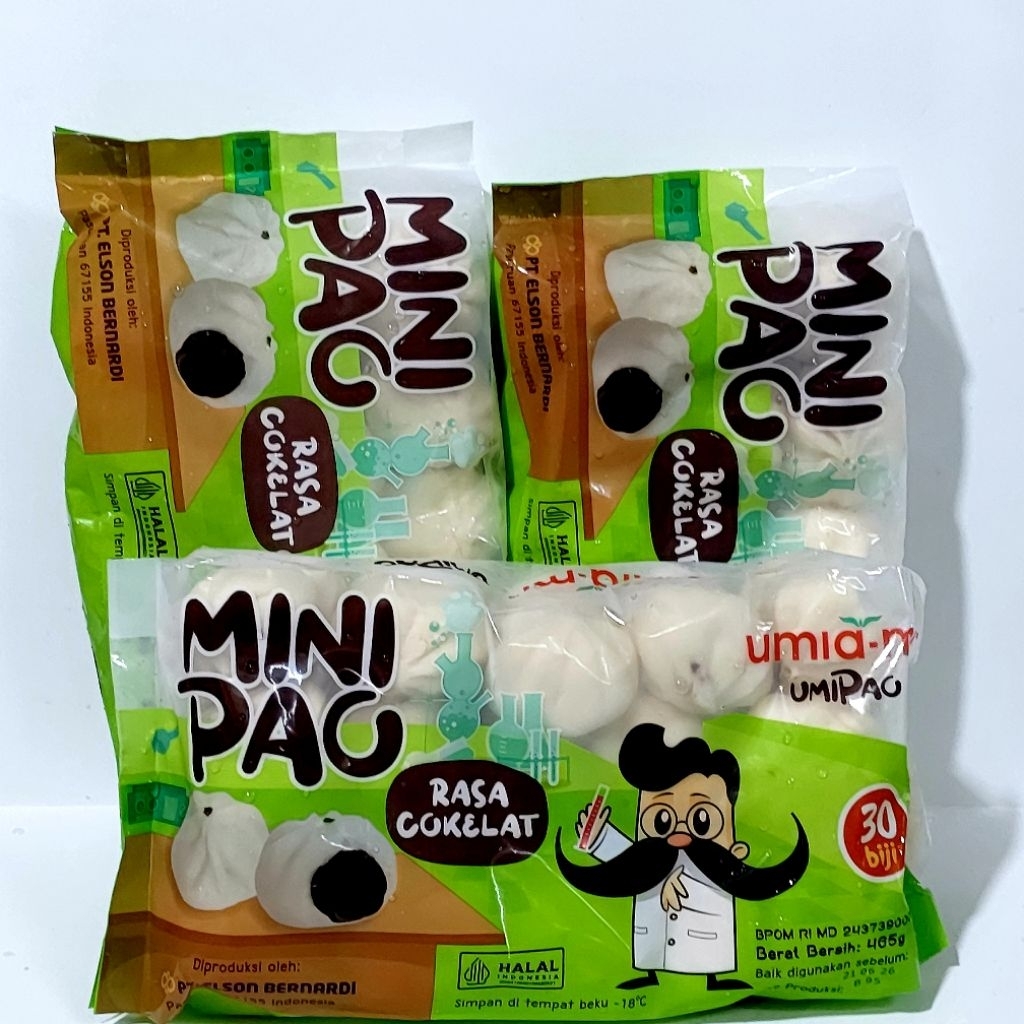 

MINIPAO RASA COKLAT ISI 30 PCS 465 GRAM
