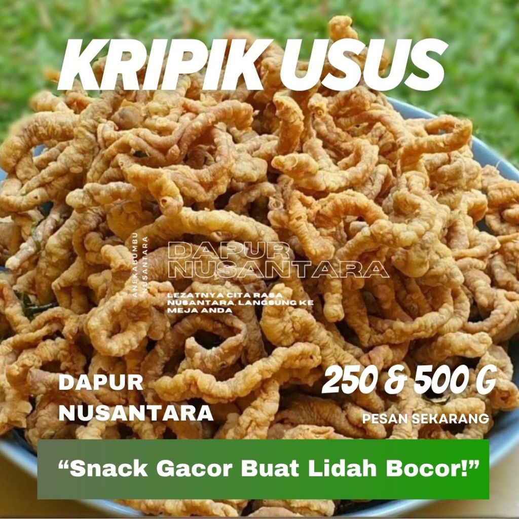 

Kripik Usus Gurih Original 1 KG