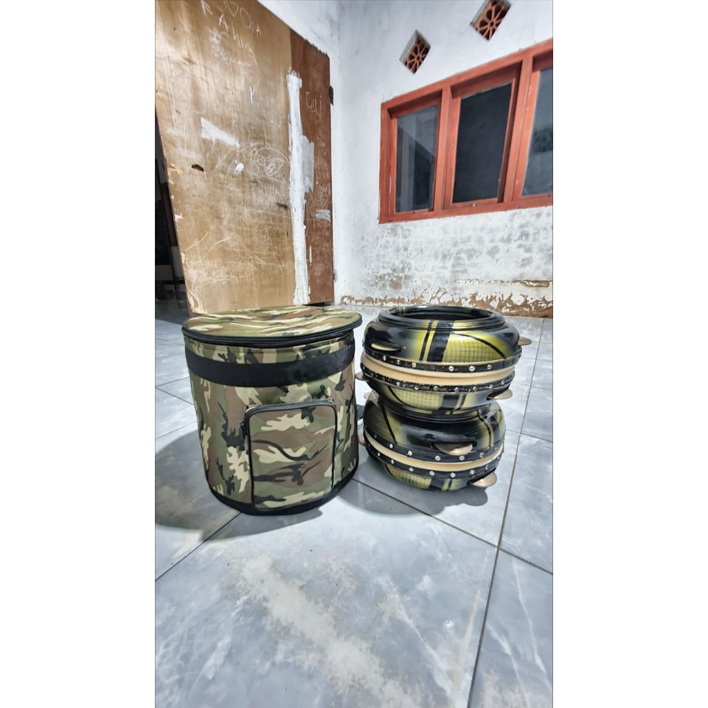 Hadrah 1set second + tas