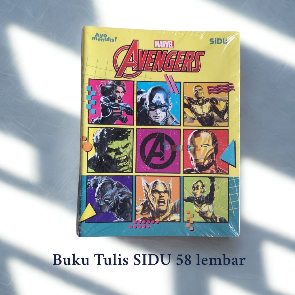 

Buku Tulis Sidu Hot Wheel Avengers Spiderman isi 58 lembar (satuan)