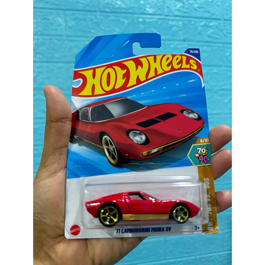 HotWheels LAMBORGHINI MIURA SV