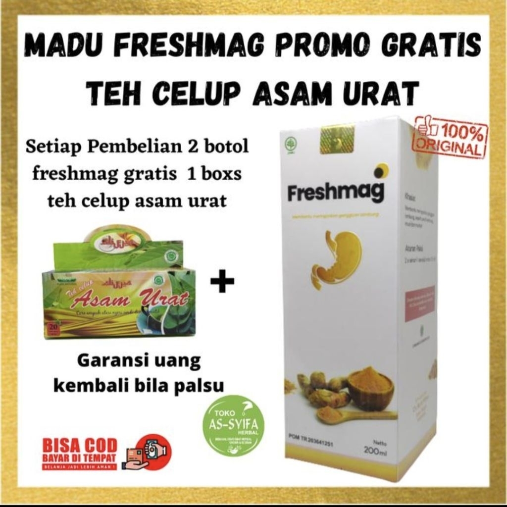 Freshmag Madu Lambung Khusus Pencernaan Freshmag Lambung / Freshmag Madu Lambung / Freshmaag Obat Ma