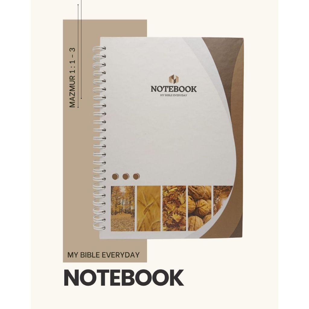 

Notebook / Buku Tulis / Buku Catatan Mazmur 1 : 1 - 3 (Psalms 1 : 1 - 3)