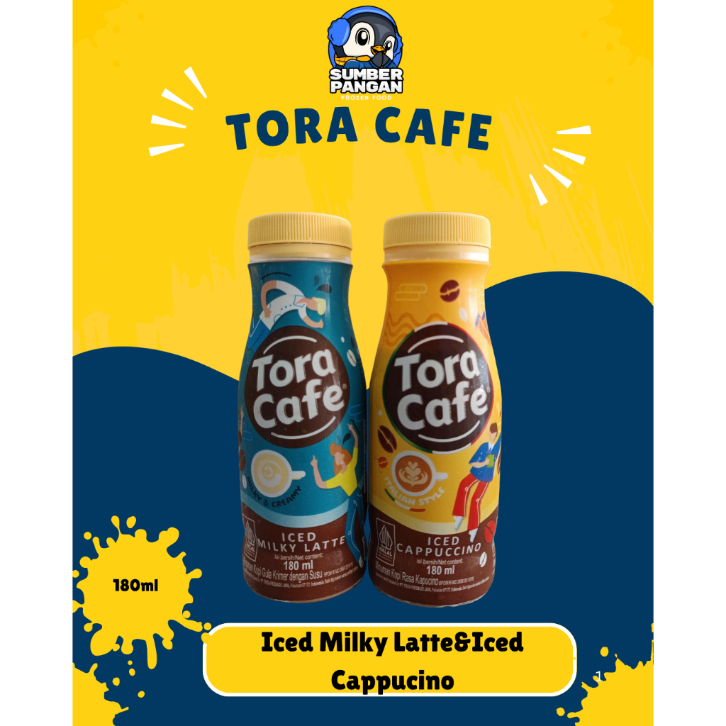 

Tora Cafe Iced Milky Latte&Iced Cappucino 180ml