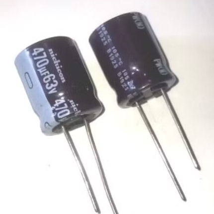 Elco 470uf 63v original NICHICON