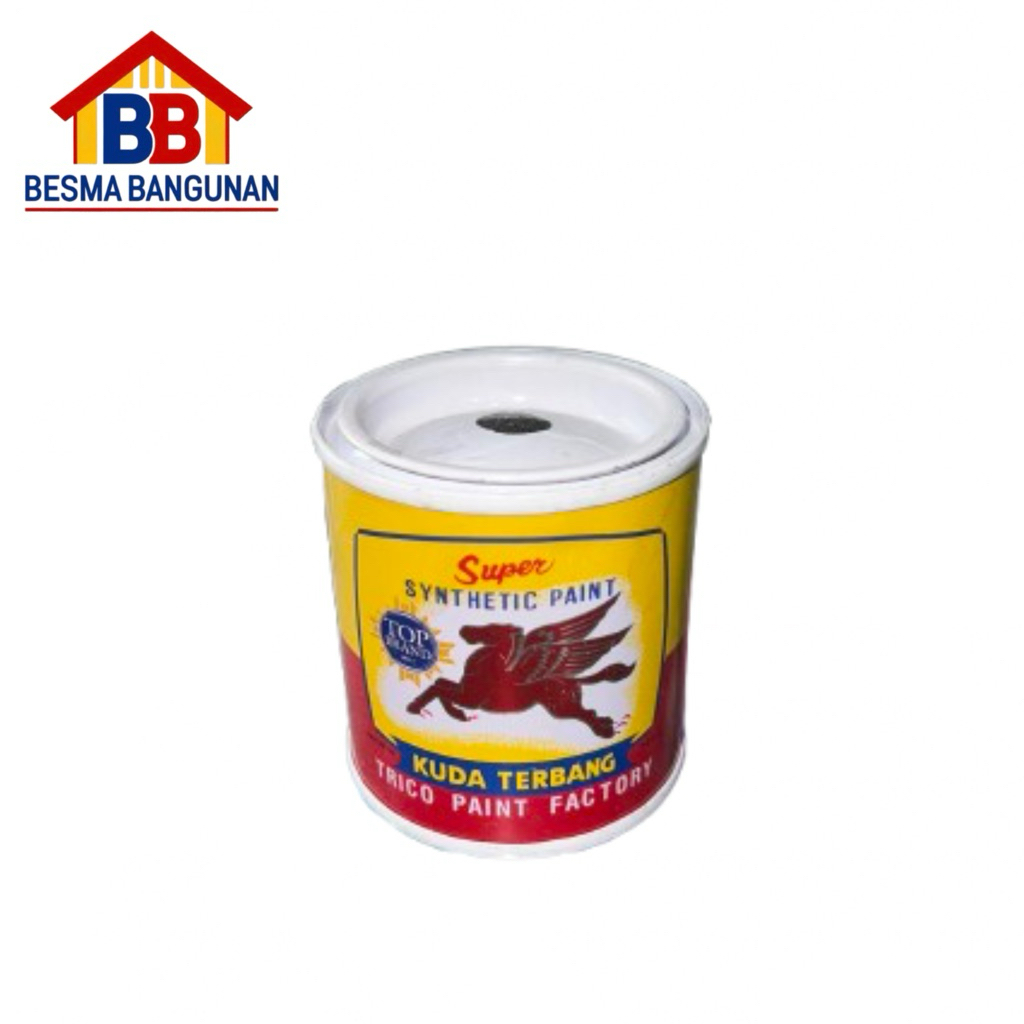 

Cat Minyak Merek Kuda Terbang (0.1 liter) Cat Kayu Besi