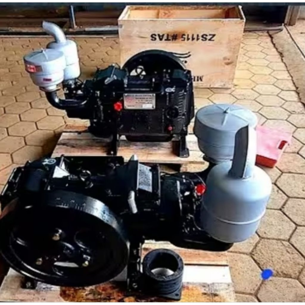 Mesin diesel Jiang Fa S1115 ZS1115 24 hp 24 pk tanpa tangki