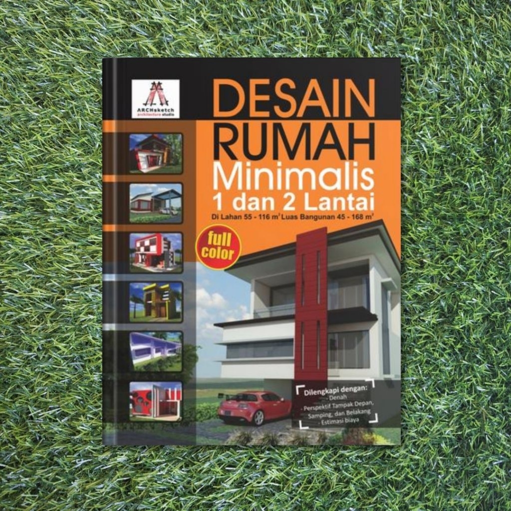 Buku Desain Rumah Minimalis 1 dan 2 Lantai