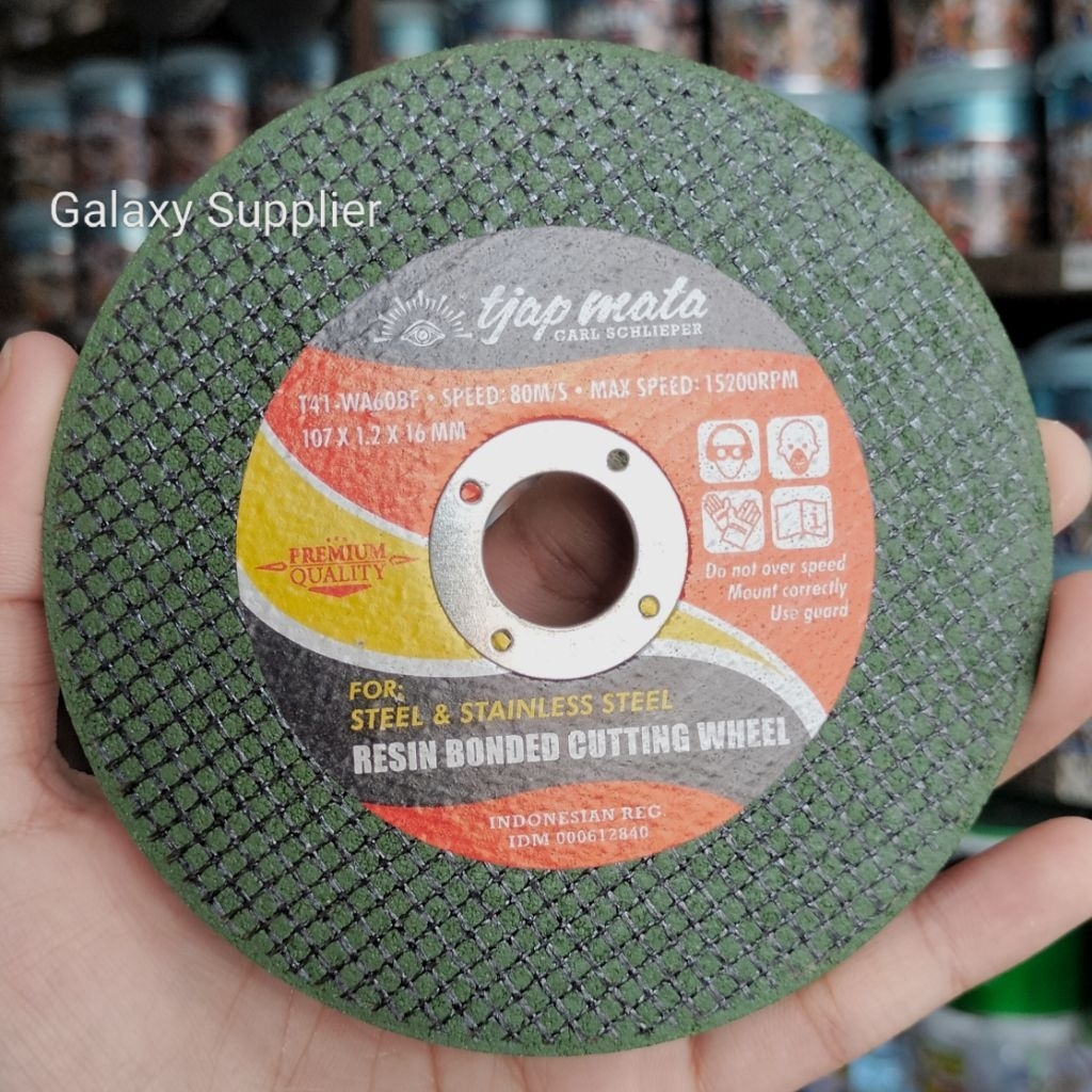 

TERMURAH PISAU POTONG BESI / CUTTING BESI / PISAU CUTTING MERK TJAP MATA BERKUALITAS