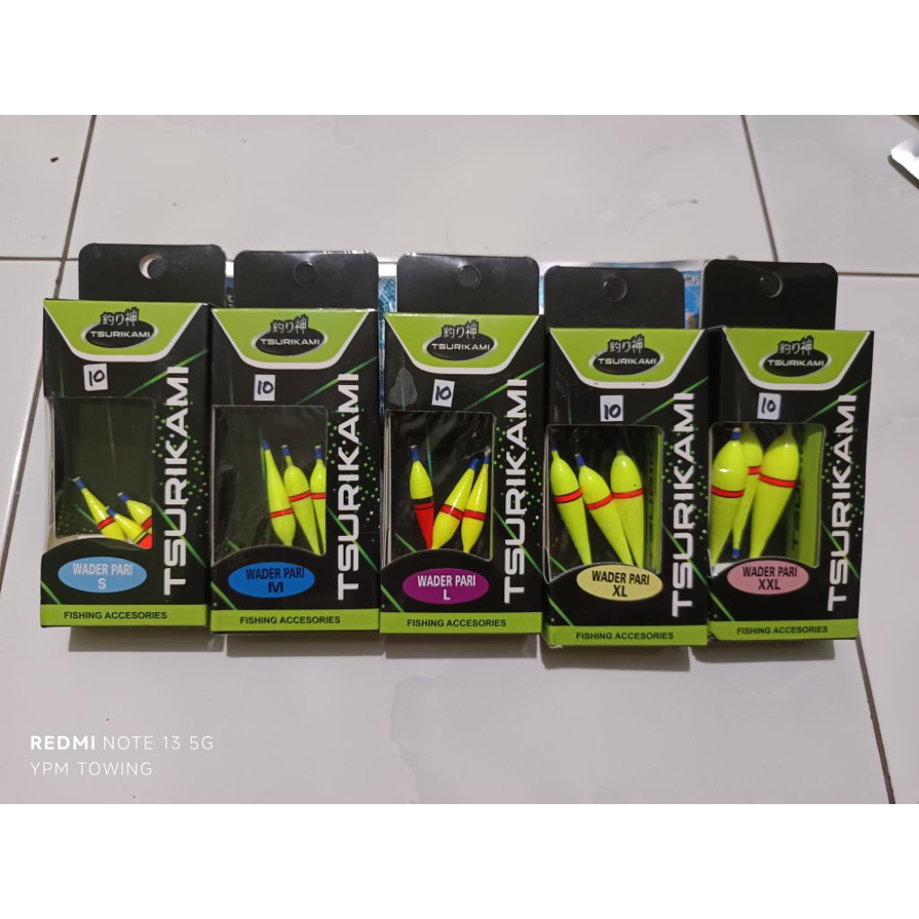 Kambangan Jepit Tsurikami Wader Pari