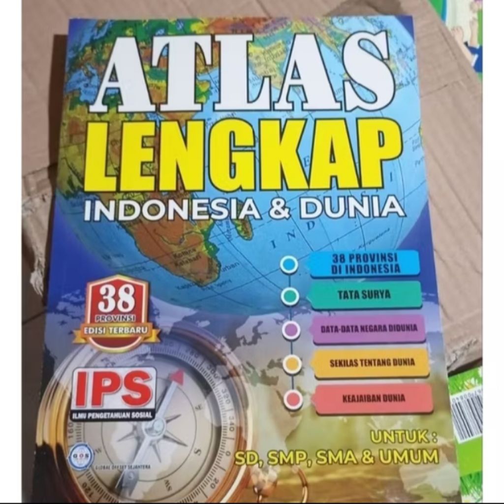 

Atlas Edisi Terbaru 38 Provinsi