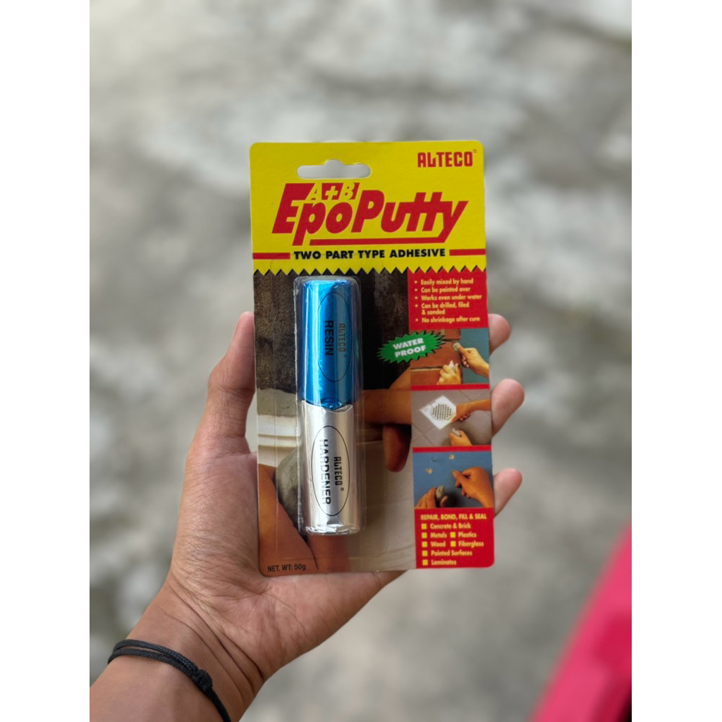 Lem Porting Epoputty 50g Tahan Panas Lem Dodol Lem Kapal