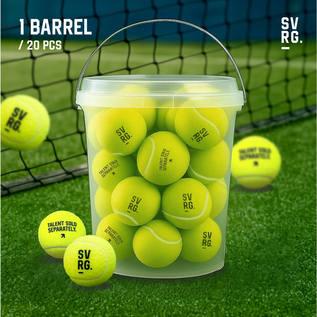 SVRG Padel Ball Q 1.0 - Bola Padel - Barrel & Box Package