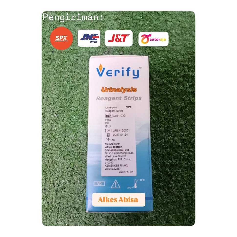 Verify 3p / Verify 10p / Urine Test Verify isi 100 stik