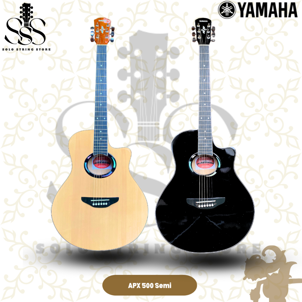 Gitar Yamaha APX 500 ii Costum Semi High Quality
