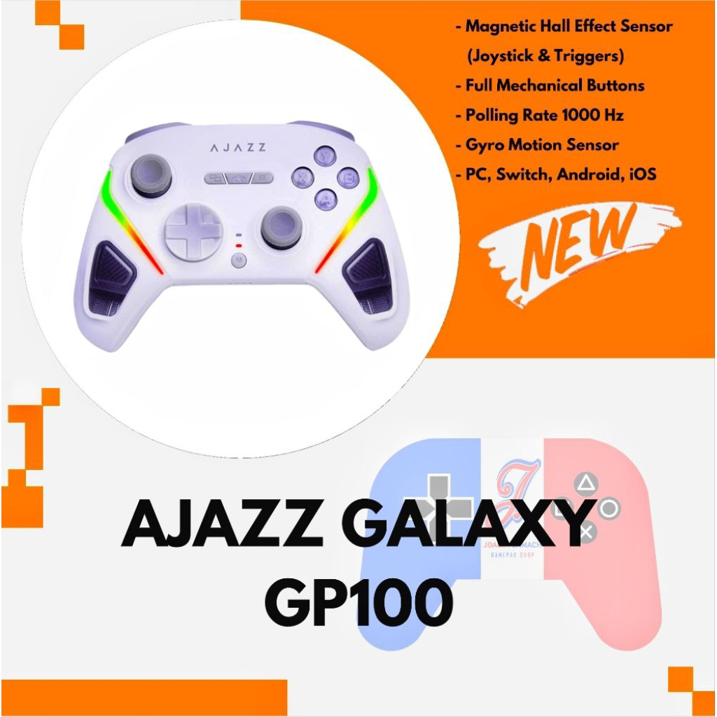 Ajazz Galaxy GP100 (White) - Wireless Controller