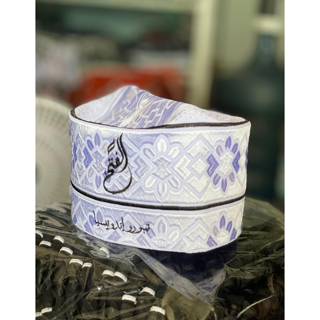 Peci OMAN LOGO AL FATAH khas temboro/Model Logo Terbaru/Oman Logo Alfatah/Peci Temboro/COD