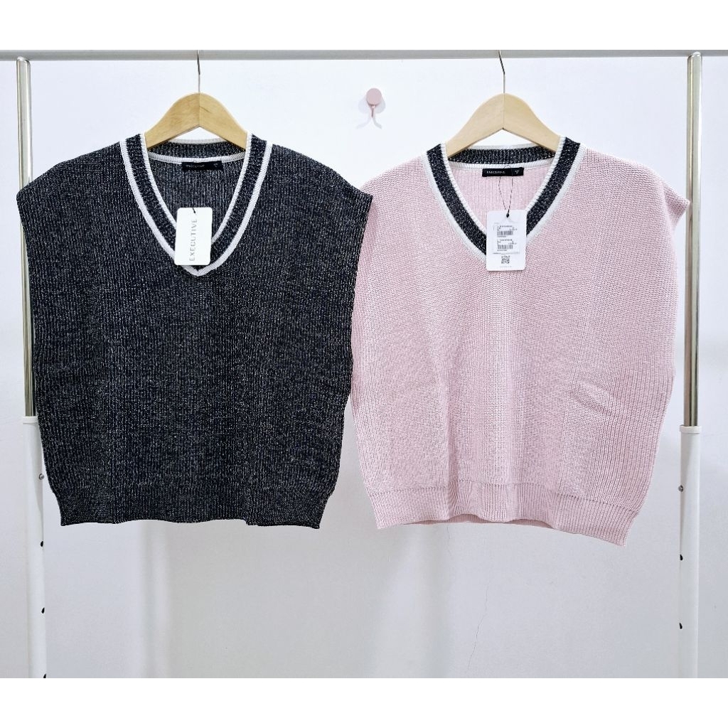 EXECUTIVE  VEST KNIT WANITA ROMPI ORIGINAL  SALE