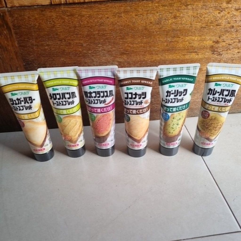 

Japan Toast spread | sugar butter|melonpan| mentai|coconut| garlic| curry