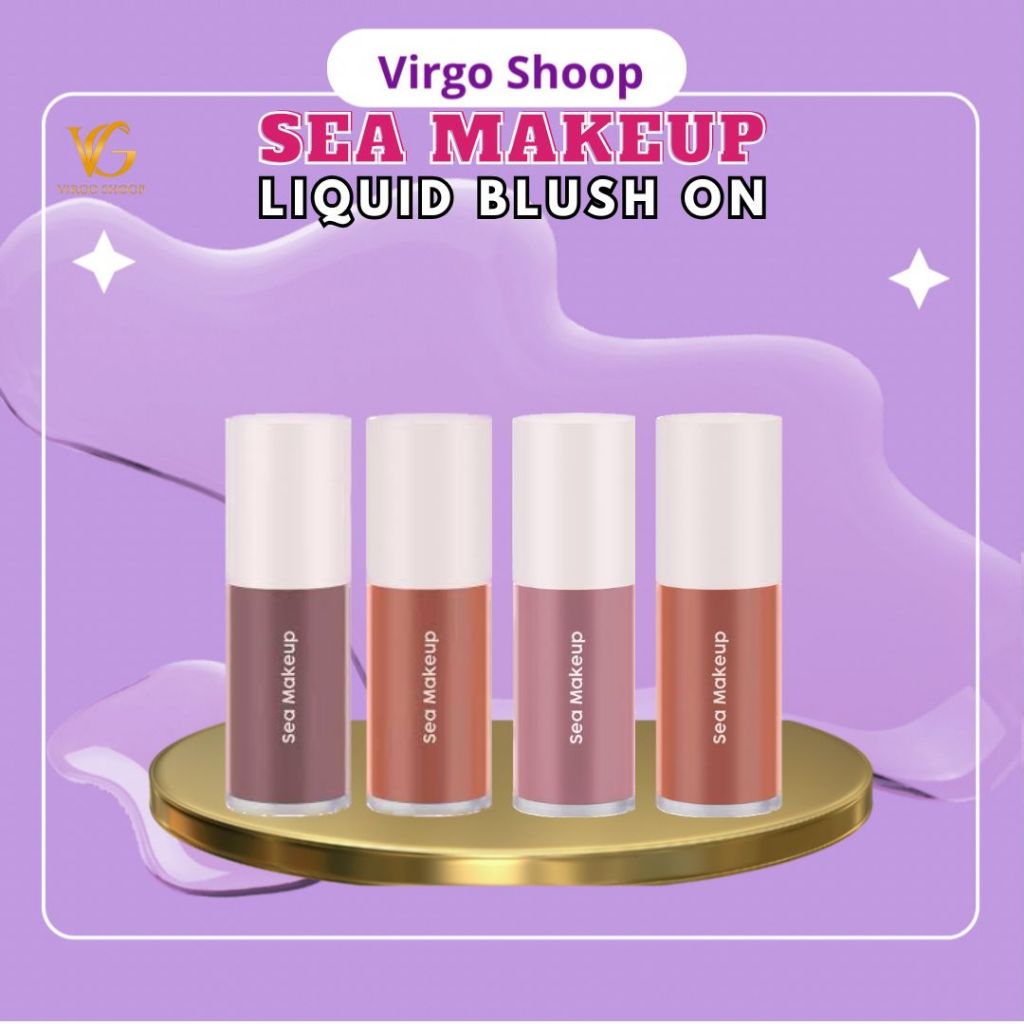 ❤️VIRGO❤️ Sea Makeup - Vibrant Flushed Liquid Blush On 6g - Virgo Shoop