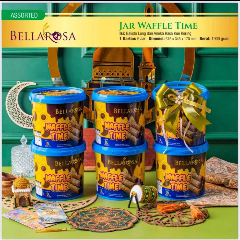 

Hampers/Parcel Paket Lebaran Produk Bellarosa Kue Kering