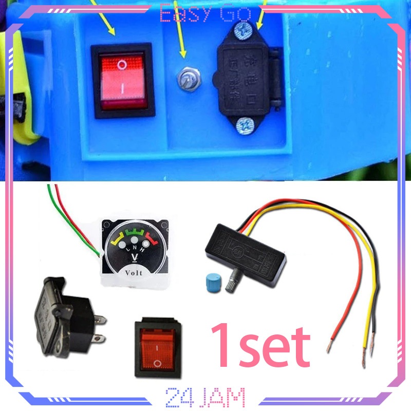 Sparepart Sprayer Elektrik 4pcs/Set Nderdil Sprayer Elektrik Universal Aksesoris Sprayer Elektrik