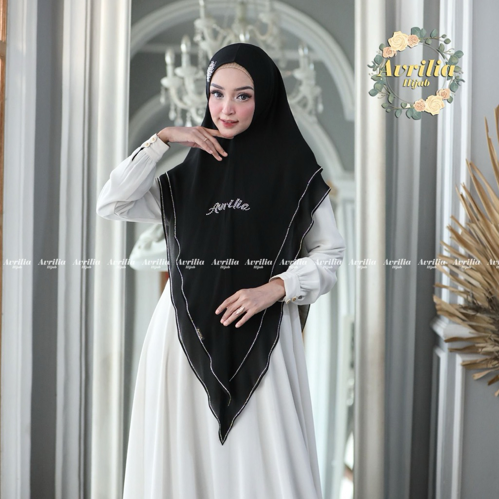 Kasma Hijab - Khimar Alisha Ceruty Premium by Avrilia