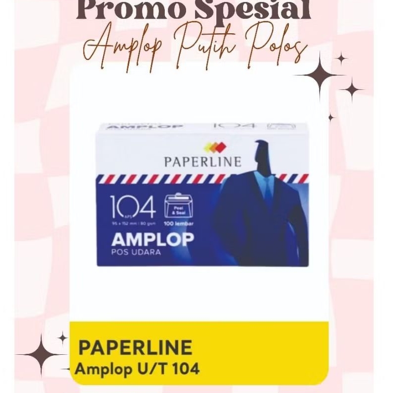 

Amplop Paperline - Kecil Putih Polos
