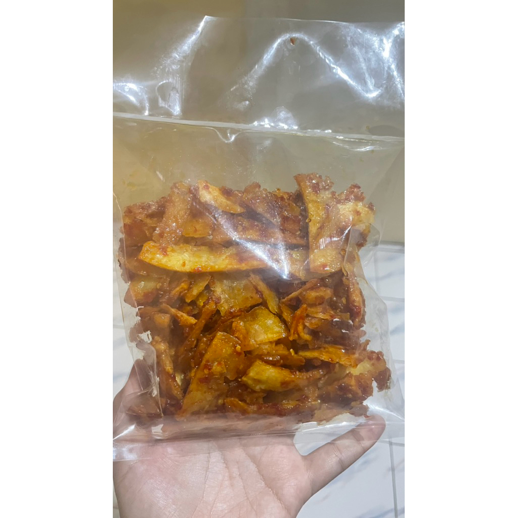 

Keripik Singkong pedas manis 250 gr