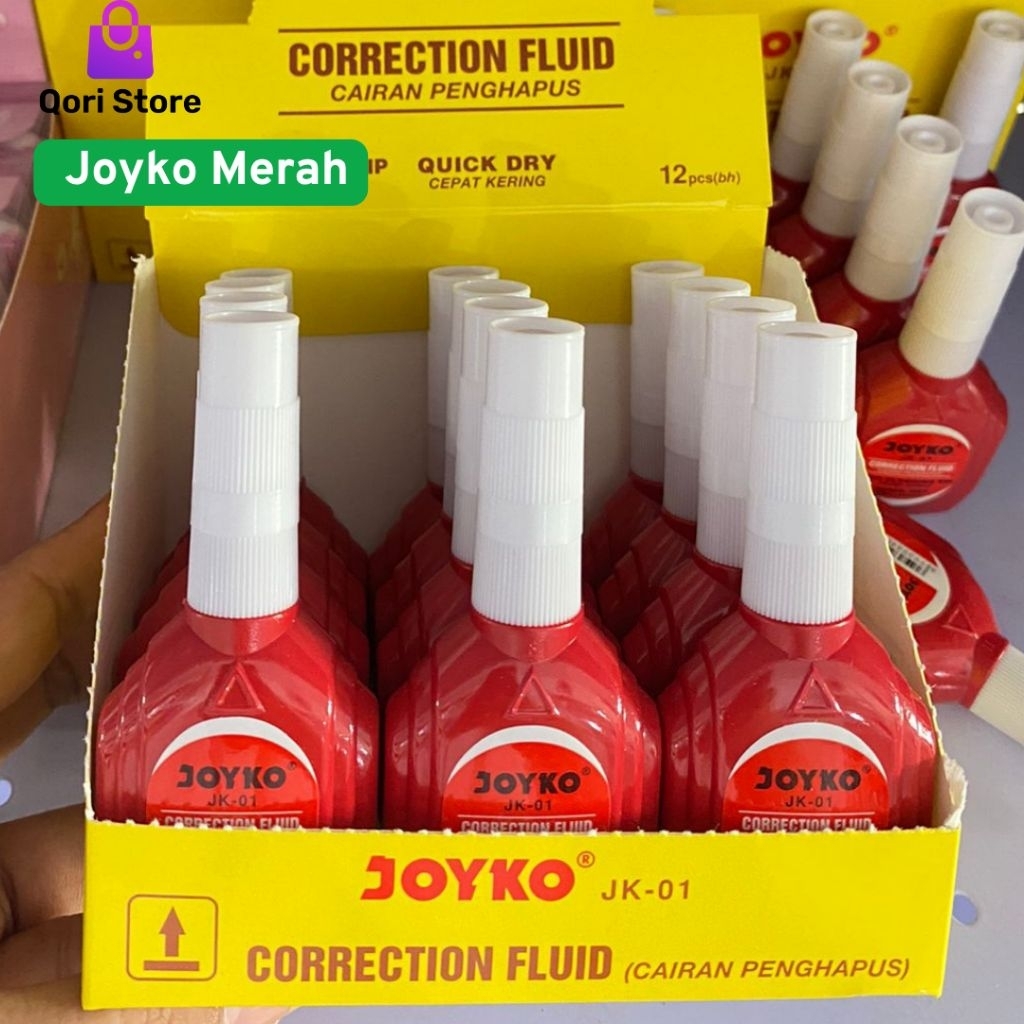 

Qori Store - Aneka Tip-Ex Joyko / Stipo Joyko / Correction Pen Joyko