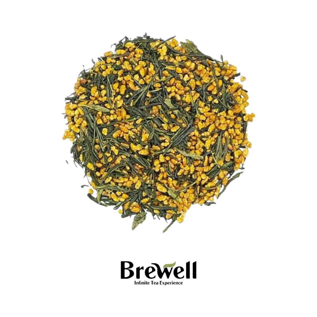 

GENMAICHA Tea Blend - Sencha Green Tea with Roasted Brown Rice 250 Gram / 500 Gram