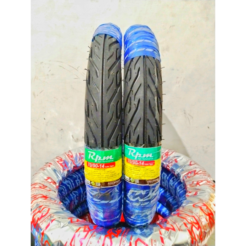 ban rpm 70/90-14 ring 14 tubetype untuk ban motor metic