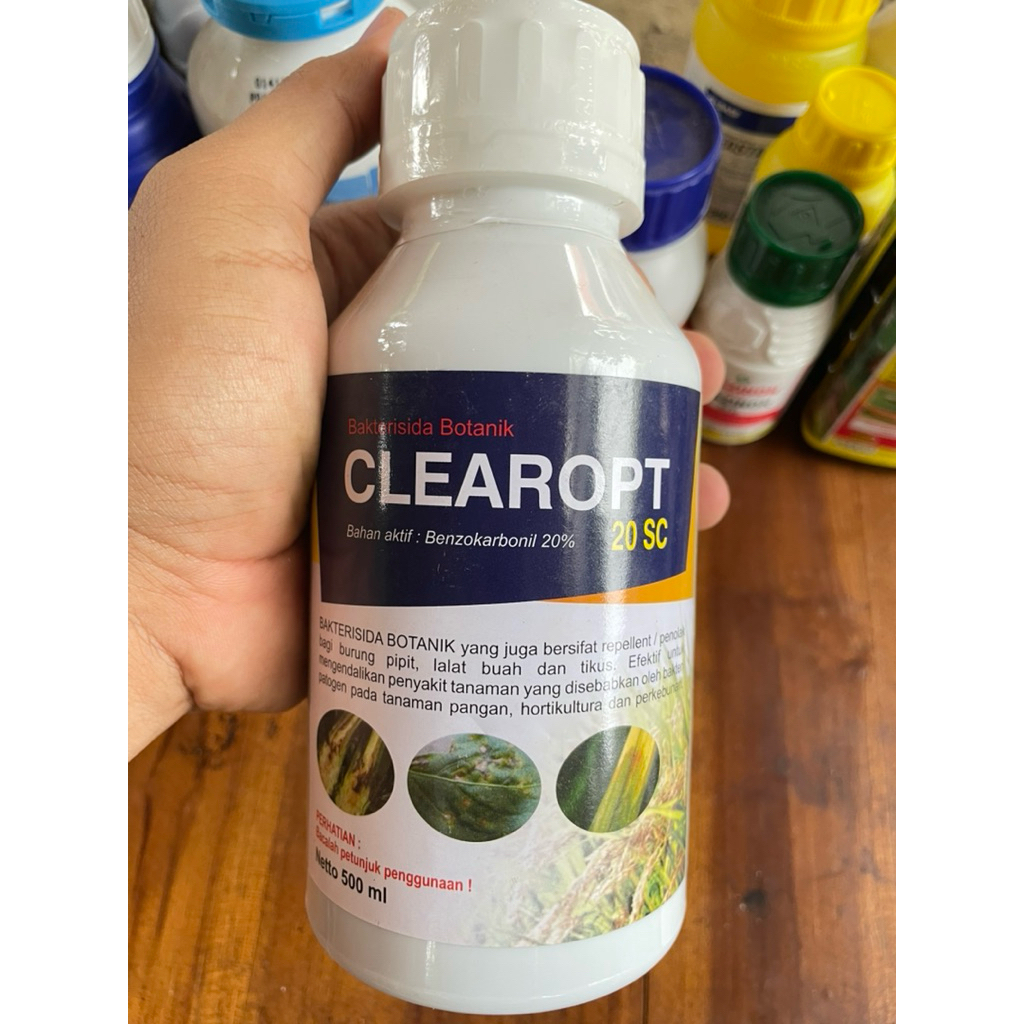 BAKTERISIDA CLEAROPT 20SC 500ML 100% ORIGINAL AMPUH