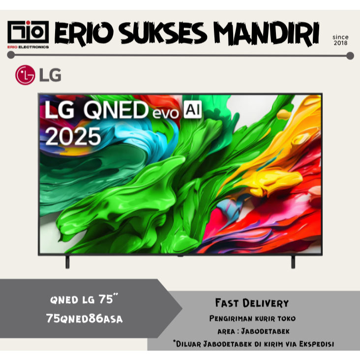 TV LG 75QNED86ASA SMART TV 75 INCH QNED LED 4K UHD 75QNED 75QNED86 SMART TV LG 75 INCH