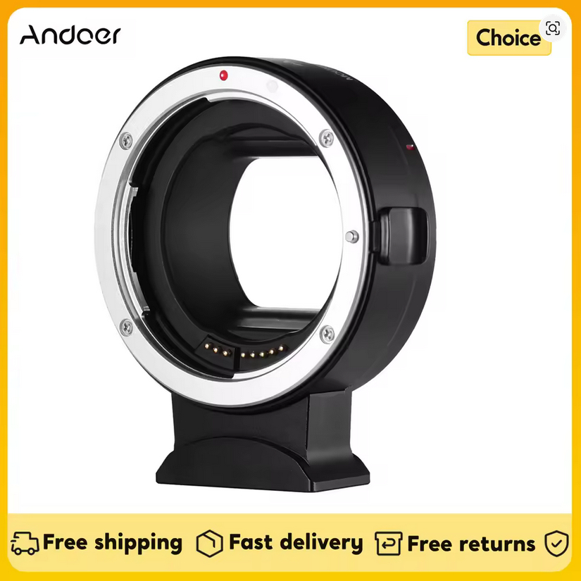 Adapter Adaptor Converter ANDOER Lensa Lens Canon DSLR SLR EF EFS EF-S to ke Camera Kamera Body Cano