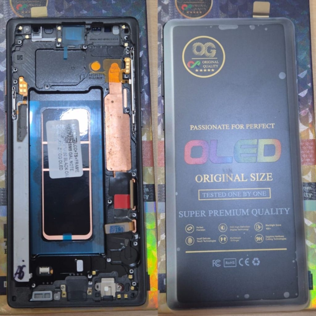 LCD TOUCHSCREEN SAMSUNG GALAXY NOTE 9 N960 ORIGINAL