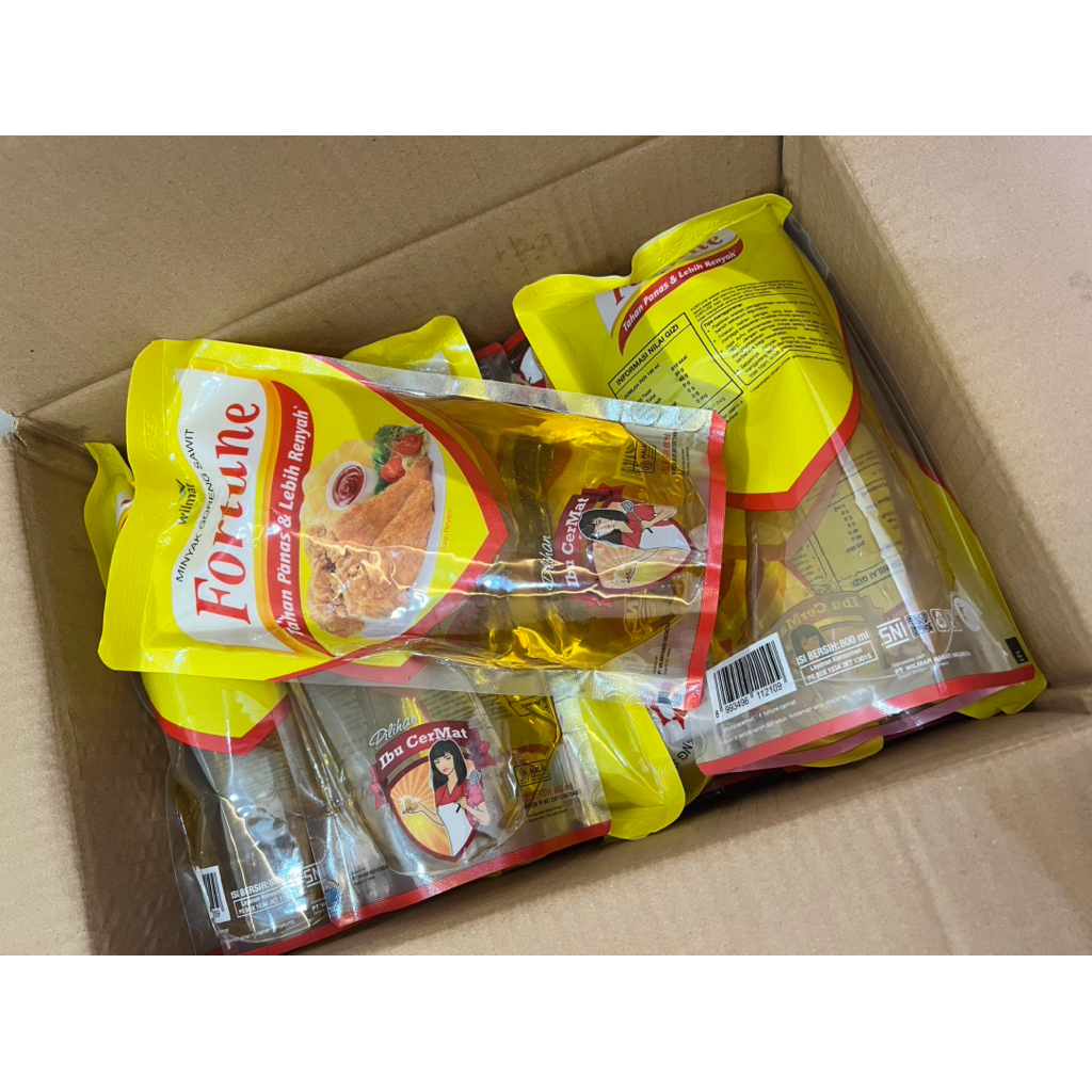 

MINYAK GORENG FORTUNE 800 ML REKOMENDASI MINYAK GORENG YANG JERNIH