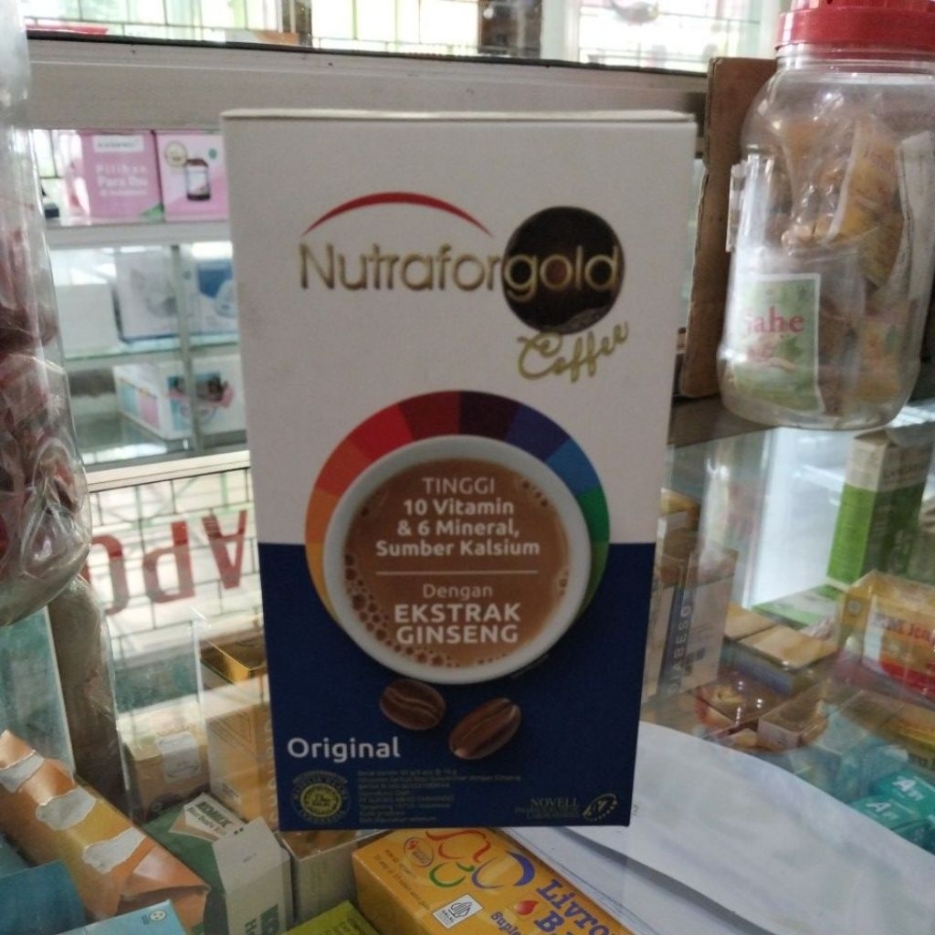 

nutrafor gold coffee isi 5 sachet