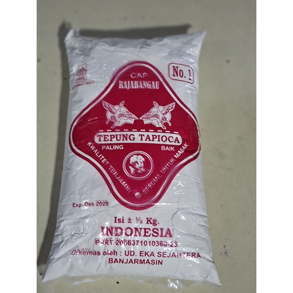 

TEPUNG TAPIOCA 500GRAM/TEPUNG KANJI 500GRAM